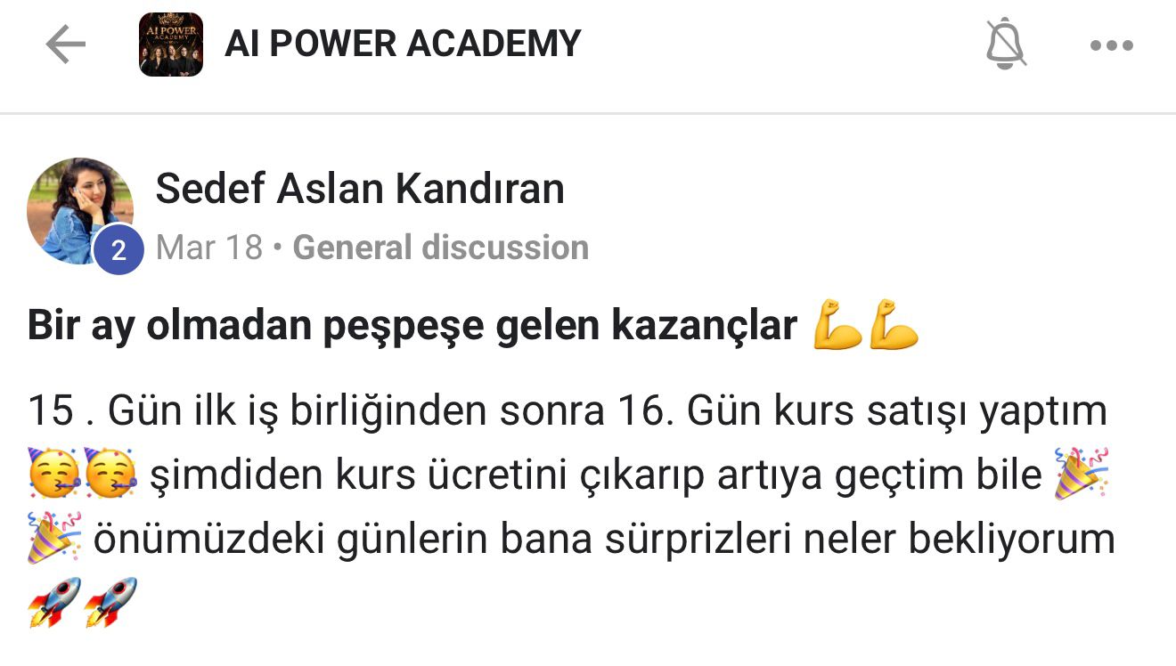 Öğrenci geri dönüşü