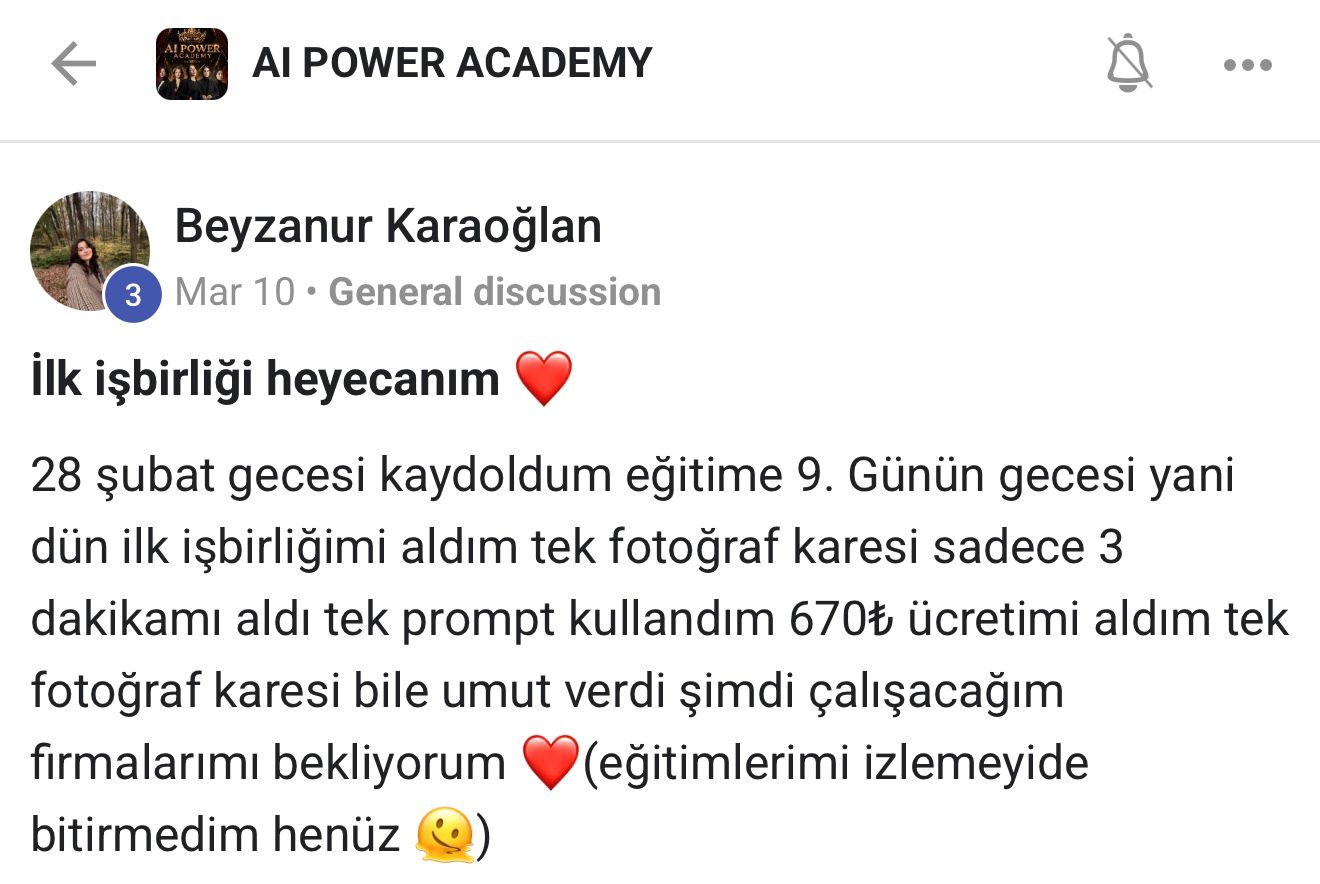 Öğrenci geri dönüşü